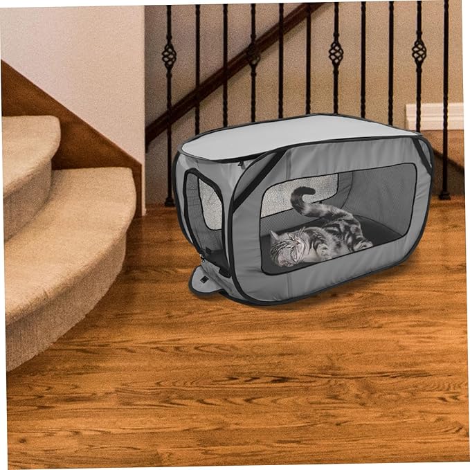 Luxshiny Portable Foldable Dog Car Seat Kennel for Pets Tear Resistant Pet Travel Bed with Four Season Use Comfortable Non Slip Car Seat Nest for Dogs and Cats Easy to Clean