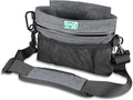 ORIA Dog Treat Training Pouch, Pet Out Training Belt Bag, Dog Food Bag with Removable Inner Pocket, Built-in Poop Bag Dispenser, Dog Training Bag, Gray