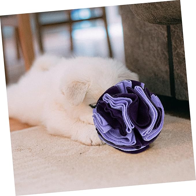 VICASKY Upgraded Dog Sniffing Ball for Pets Interactive Sniff Training Toy Slow Feeding Snack Dispenser for Dogs Engaging PET Plaything