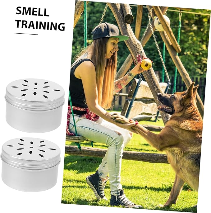Mipcase 10pcs Dog Scent Training Boxes Odor Sniffle Cases for Nose Work Training for Canine Scent Detection and Dog Agility