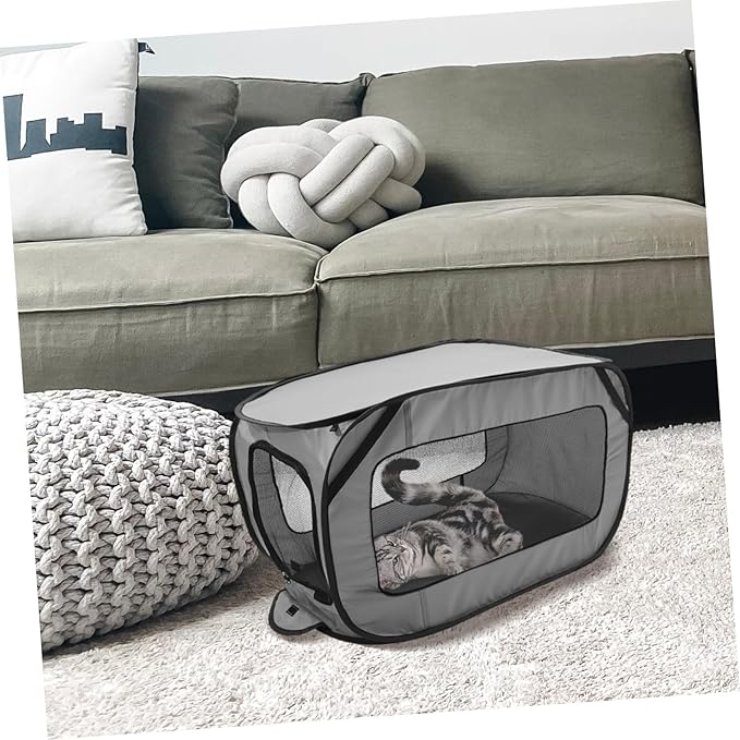 BESPORTBLE Portable Dog Bed for Travel Non- Car Cushion for Pets and Easy to Install Suitable for Dogs Comfortable and Pet Car Seat Kennel