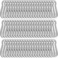 Carabiners Clip Spring Snap Hook,Heavy Duty Galvanized Steel Carabiner,Safety Quick Links Snap Hooks,Spring Clips for Swing Hammock Camping Keychain Outdoor