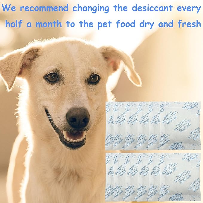 12-Pack Replacement Desiccant Bags for PETKIT Automatic Pet Feeders Cat Dog Feeders Desiccant Bag (12)