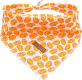 Lionheart Glory Fall Square Dog Scarf - Adjustable, Washable Soft Bandana for Medium Large Dogs (Halloween Pumpkin Theme, 1 Pack)