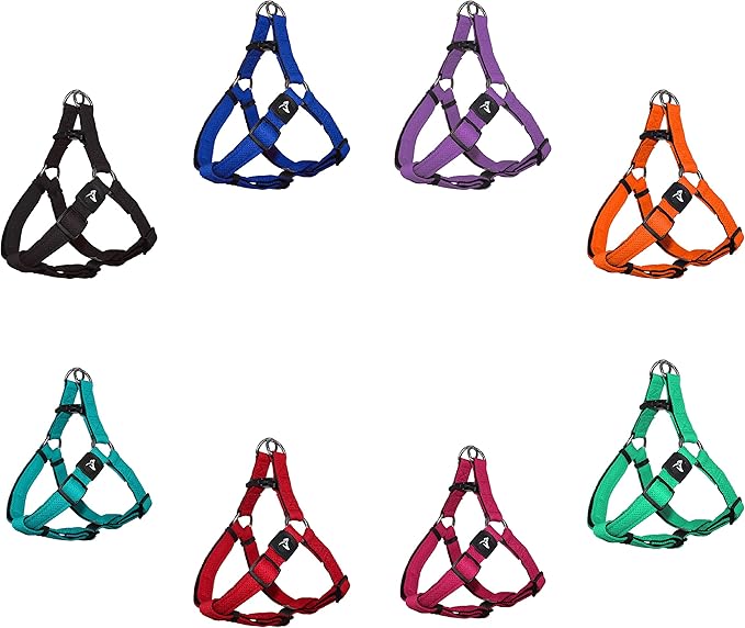 Kruz No Pull Dog Harness (Chest 26”-38”, Weight 44-88 lbs) Heavy-Duty Pet Harness for Large Breeds, Ultra-Comfort Fit, Lifetime Durability, Adjustable Dog Harness No Pull Design (Pink, Large)