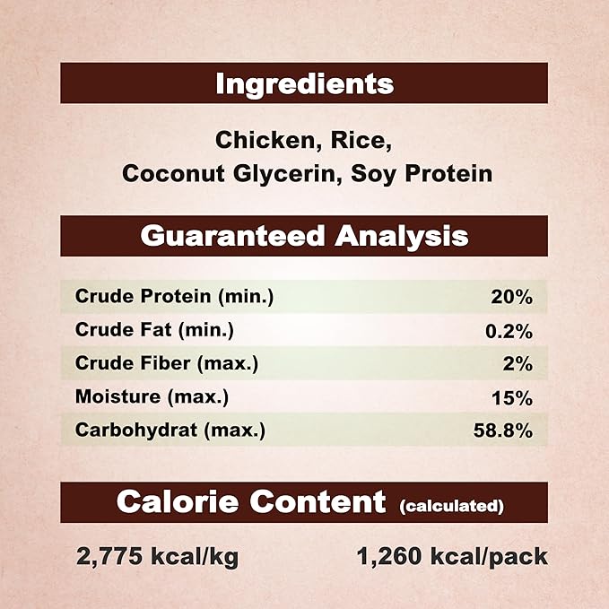 Afreschi Chicken Dog Treats, All Natural, Healthy & Easily Digestible, Grain-Free Puppy Chews, Low-Fat, Human Grade Training & Rewards Dog Snacks, Rice Bone, 16 oz Pack
