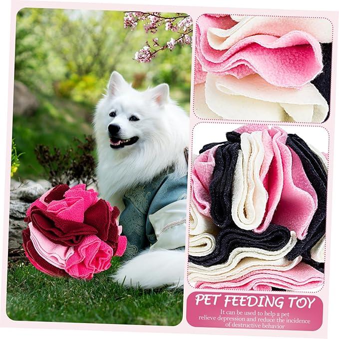 Pet Sniffing Balls Dog Enrichment Toys Puppy Toys for Teething Mentally Stimulating Dog Supply Pet Training Balls