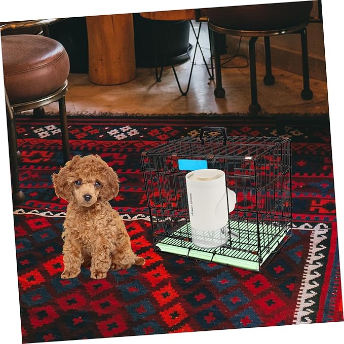 Hanging Pet Water Dispenser Automatic Feeder for Dogs Cats Nozzle Fresh Water for Cages Wall Mounting
