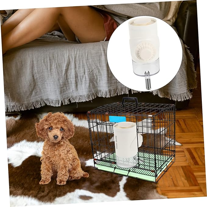 Household Pet Water Dispenser Control Automatic Feeder for Dogs Cats Easy Hanging Design Capacity for Home Travel