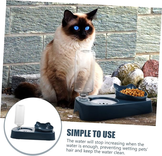 Milisten Pet Accessories Automatic Dog Water Dispenser Cat Fountain Non-Slip Feeder Bowl