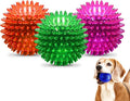 PetSport Gorilla Spiky Ball - Spiky Balls for Puppies and Old Dogs, Dog Toy for Small Dog, Dog Balls, Certified Non-Toxic, Indoor and Outdoor Play - 2.8" (Pack of 3)