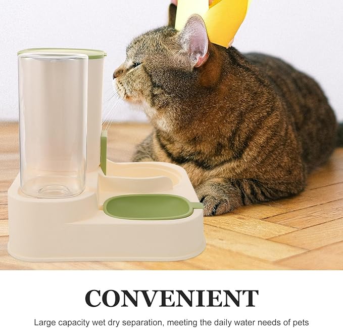 Milisten Automatic Pet Water Dispenser Food Separation for Dogs and Cats Generation Capacity Easy to Use for Home Professional Pet Stores Design