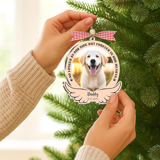 Personalized Golden Retriever Ashes Keepsake Box Wooden Pet Fur Gifts Unique Dog Shape Standable Table Decor Memorial Display Box for Small Urns Idea Gift Pet Lover Family Friend Storing Hair Teeth