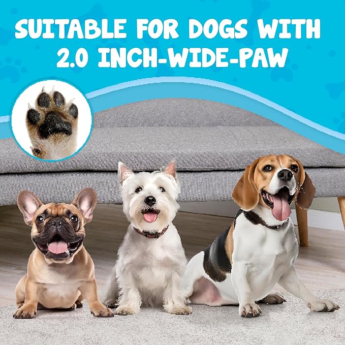 Happy Paws Dog Paw Cleaner, Dog Paw Washer, Paw Muddy Paw Cleaner for Small Breed Dogs Towel, Blue-Huge Price Drop-While Supplies Last