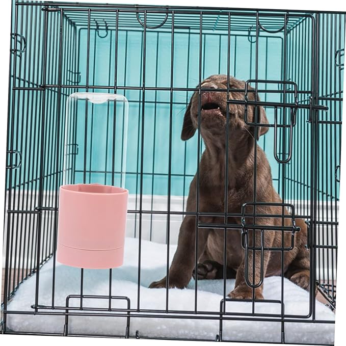 1Pc Hanging Pet Water Feeder Automatic Dog Cat Water Dispenser Compact Material Easy Portable for Pets