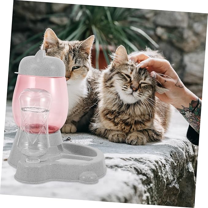YARNOW 1pc Automatic Cat Water Dispenser Pet Drinking Bowl Easy Automatic Feeder for Cats and Pets Prevents Wet Fur for Home Use