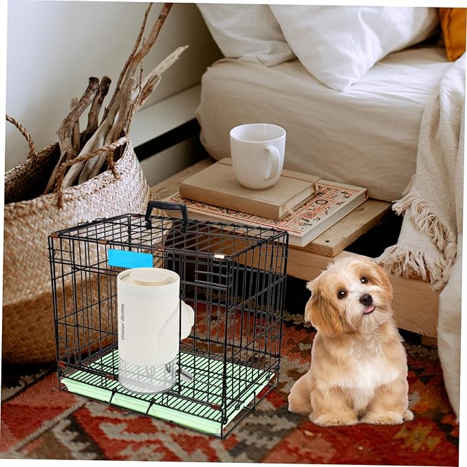 Toyvian Automatic Pet Water Feeder Hanging Water Dispenser for Dogs and Cats Odorless Material Easy Cleaning Keeps Pets Dry for Pets