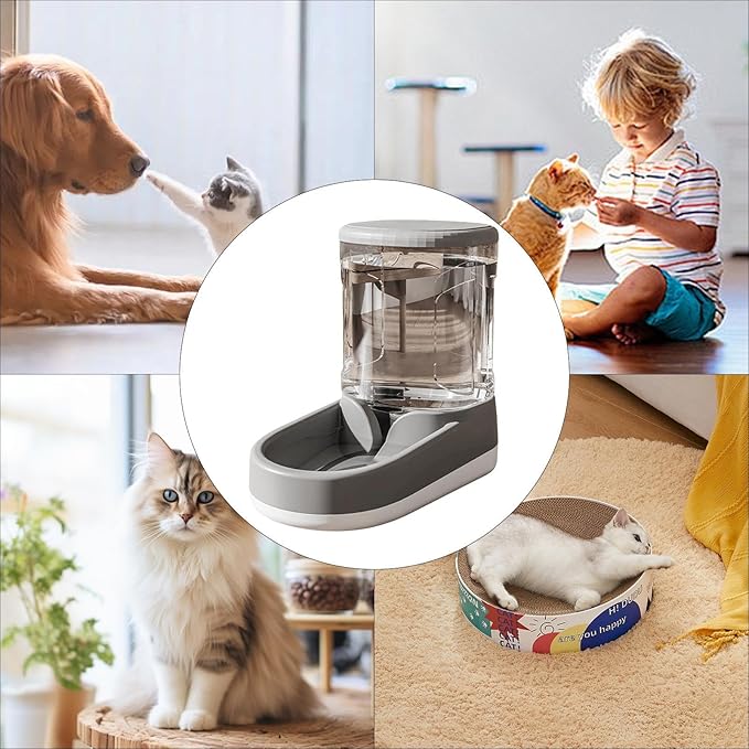Genérico Dog Drinker - Large Capacity Drinker - Automatic Pet Water Dispenser | for Cats Puppies and Pets Indoor Home