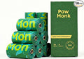 Paw Monk Heavy Duty Certified Home Compostable Dog Poop Bags Rolls Refill – 20 Micron Extra Thick & Leakproof, Easy Open – 120 Bags (8 Rolls)