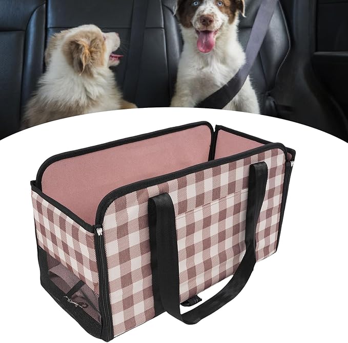 Dog Car Seating, Portable Multifunctional Pet Bed with 600D Oxford Fabric, for Travel Adventure Summer Use