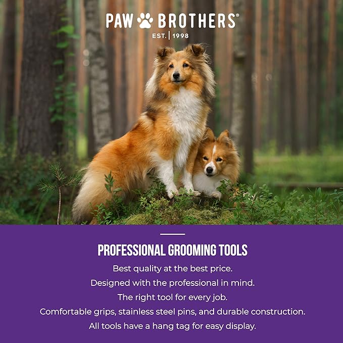 RYAN'S PET SUPPLIES Paw Brothers Universal Type Slicker, Large