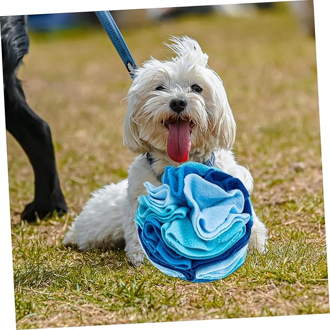 Material Sniffing Bulb Pet Food Leakage Toy for Dogs Mental Physical Exercise Relieve Stress Boredom
