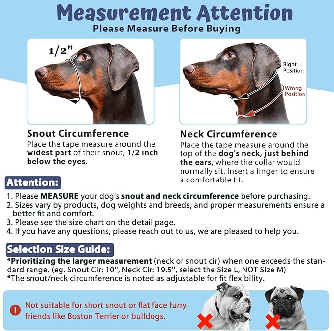 BARKLESS Dog Head Collar, Soft No Pull Head Halter, Reflective Muzzle Leash with Safety Link, Adjustable Headcollar, Padded Nose Leash for Large Medium Dogs Training Walking (Black, M)