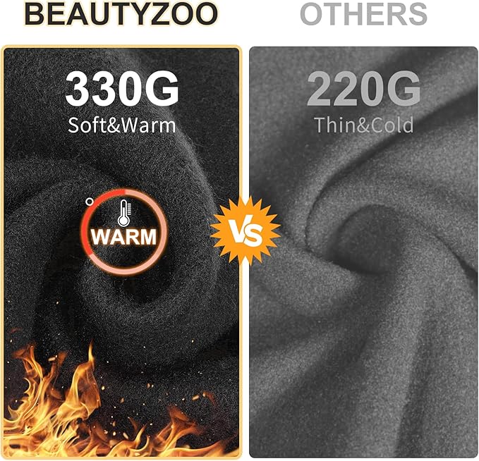 BEAUTYZOO Security Dog Hoodie Sweaters for Small Medium Large Dogs, Brushed Fleece Dog Clothes with Hat,Soft Winter Fall Coat All Weather Pullover, Classic Halloween Costume with Leash Hole, Black SM