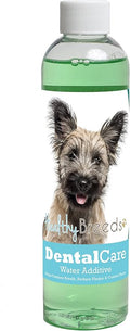 Healthy Breeds Dog Dental Care Water Additive for Skye Terrier - Helps Freshen Breath, Reduce Plaque & Control Tartar - Mint Flavor - 8 oz