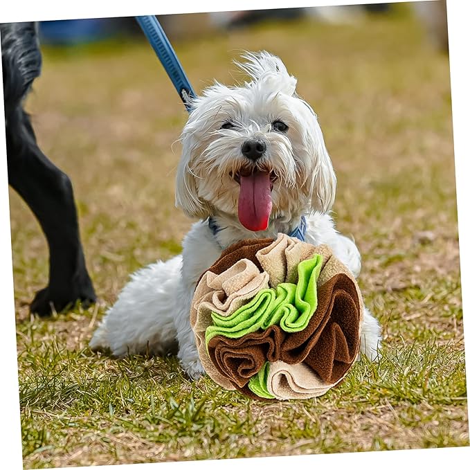 Upgraded PET Sniff Ball for Dogs Interactive Sniffing Training Toy Food Leakage Feeding Ball Engaging Puzzle Toy for Interactive Play Suitable for Breeds