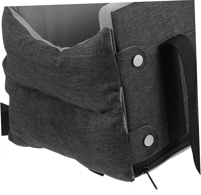 Portable Dog Car Seat for Pets Console Dog Bed with Soft Cushion for Color Travel Accessory for Dogs and Cats
