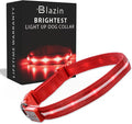 Blazin Light Up Dog Collar - The Original LED Dog Collar - USB Rechargeable - Waterproof - 1,000 Feet of Visibility - Dog Collar Light for Small, Medium, Large Dogs - USA Brand