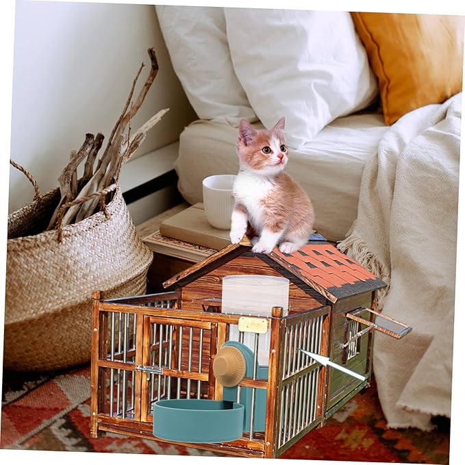 1Pc Automatic Dog Cat Water Feeder Hanging Water Dispenser for Dogs and Cats for Pet Hydration for Cages Easy Installation