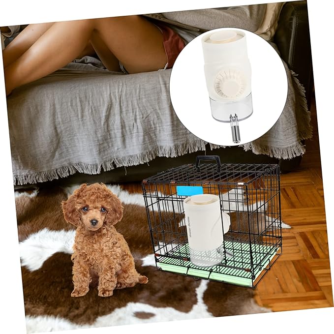 Totority Automatic Pet Water Dispenser Height Control Easy to Install Hanging Water Feeder for Dogs and Cats