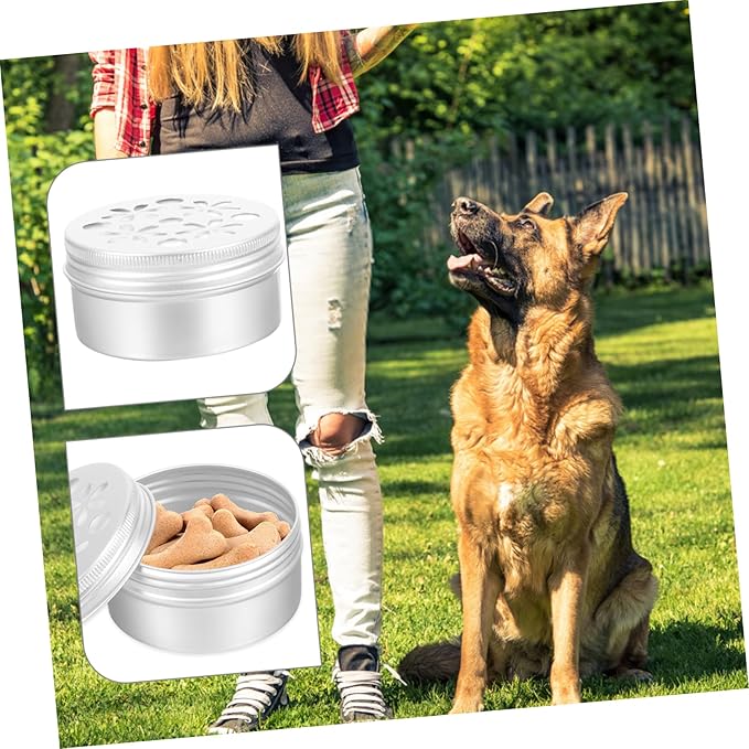 BESPORTBLE 10pcs Dog Scent Training Kit Aluminum Sniffle Box for Smelling Training Treats for Dogs Odor Tool Nose Tool