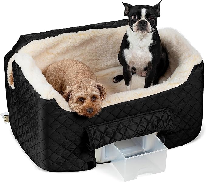 Snoozer Lookout II Pet Car Seat, Large II, Black