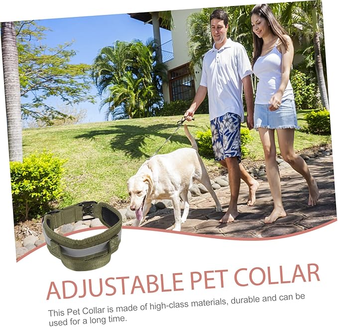 Happyyami Adjustable Reflective Pet Collar for for for Outdoor Use and Pet Photo Shoots