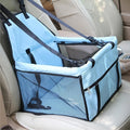 Pet Carrier Bag for Dogs and Cats Dog Car Booster Seat Travel Safety Seat Pet Carrier Bag Dog Car Set Hang Bag Waterproof Non-Slip with Storage Bag