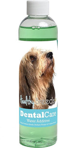 Healthy Breeds Dog Dental Care Water Additive for Petits Bassets Griffons Vendeen - Helps Freshen Breath, Reduce Plaque & Control Tartar - Mint Flavor - 8 oz