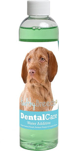 Healthy Breeds Dog Dental Care Water Additive for Wirehaired Vizsla - Helps Freshen Breath, Reduce Plaque & Control Tartar - Mint Flavor - 8 oz