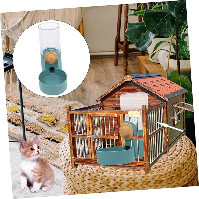 1pc Automatic Cat Water Dispenser Hanging Pet Feeder for Dogs and Cats Easy to Suitable for Pets Prevents Spills Continuous Water Supply