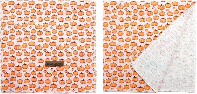 Elegant Little Tail Dog Bandana, Fall Halloween Adjustable Scarf Handkerchief Bib for Small Large Dogs, Boy Girl Square Kerchief