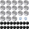 Nose Work for Dogs, Dog Scent Training Kit Magnetic Scent Work Tins Training Kits, Dogs Smell Training Kit Aluminum Cans with Lids, Dog Nose Work Containers (18 Pack)