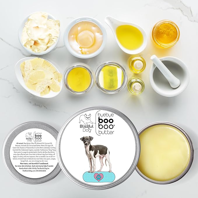 The Blissful Dog Italian Greyhound Boo Boo Butter, 1-Ounce