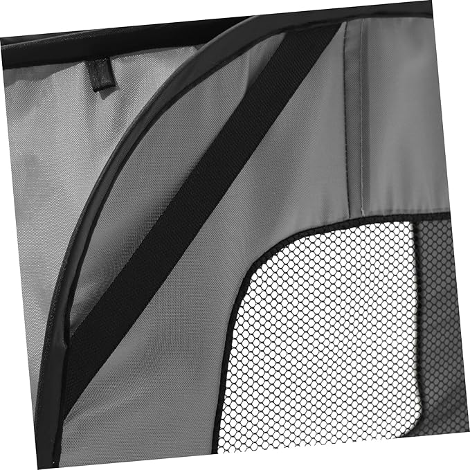 Luxshiny Portable Foldable Dog Car Seat Kennel for Pets Tear Resistant Pet Travel Bed with Four Season Use Comfortable Non Slip Car Seat Nest for Dogs and Cats Easy to Clean