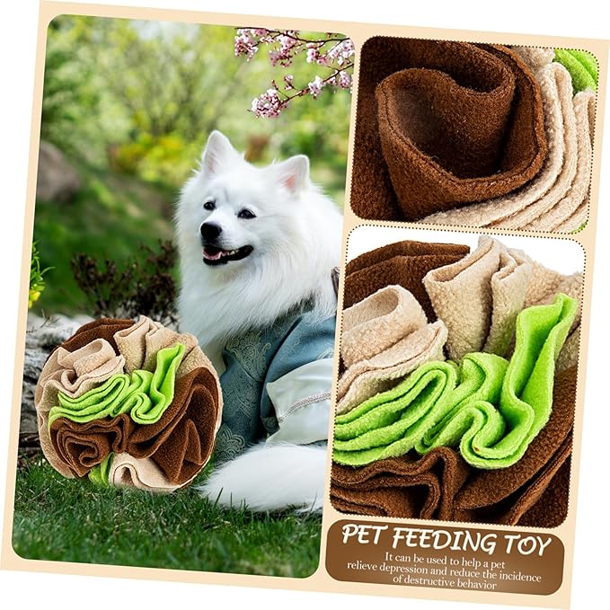 Pet Sniffing Balls Slow Eating Dog Toy Dog Training Aid for Mental Stimulation