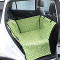 Vedem Dog Booster Car Seat Pet Back Seat Cover for Small Dogs (Cloud-Green)