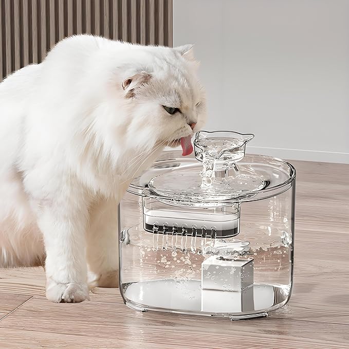 Intelligent Automatic Pet Water Dispenser, 4-Stage Filtration, for Cats, Dogs and Other Pets