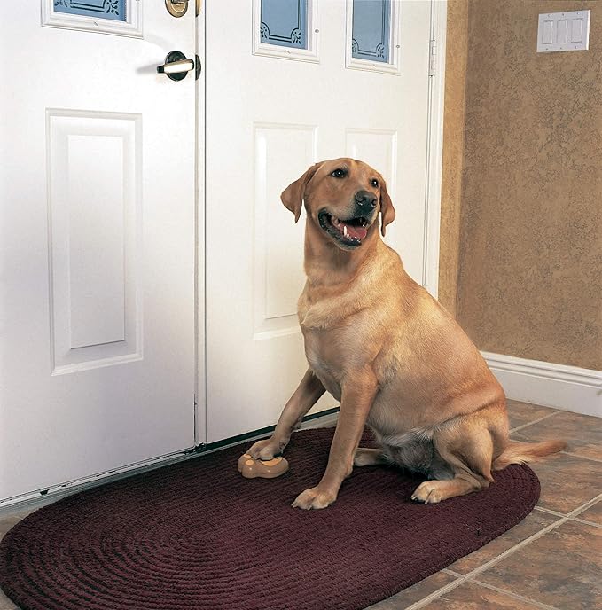 Lentek Pet Chime Cordless Doorbell Training System 2 Piece Set, Includes Pet Chime Receiver and Pet Paw Transmitter, Battery-Operated Doorbell Trainer for Cat, Dog, Kitten, Puppy, Housebreaking
