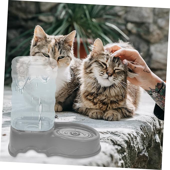 SUPVOX Cat and Dog Water Dispenser Automatic Pet Feeder Large Capacity Pet Water Fountain Plastic Material